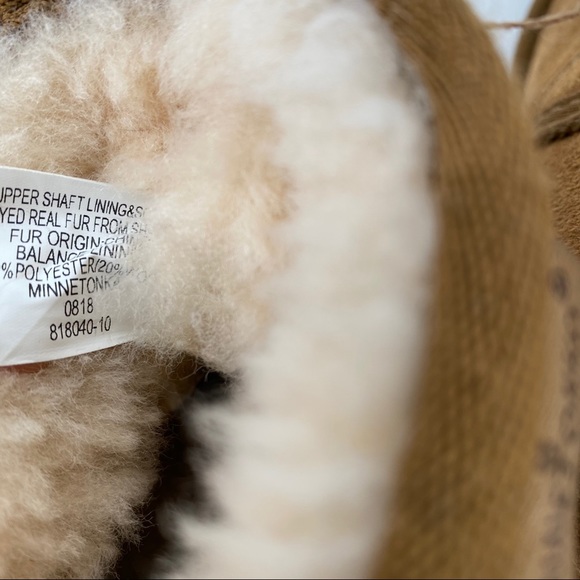 MINNETONKA Light Brown Leather Suede Olympia Boot - Picture 7 of 8